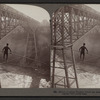 Dixon crossing Niagara below the Great Cantilever Bridge, U.S.A.