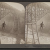 Dixon crossing Niagara below the Great Cantilever Bridge, U.S.A.