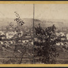View from Evergreen Cemetery, Owego.