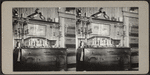 Sideboard with matching candelabras.