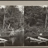 Couple in a canoe.