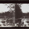 Rustic Bridge with river below.