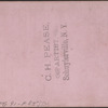 People in front of a church, Schuylerville, N.Y.
