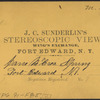 Jane McCrea Spring, Fort Edward, N.Y.