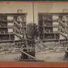 Wreckage of a multistory home, Albany County.