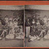 Portrait of a theatrical group.