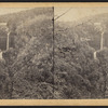Kauterskill Glen and Falls from the south-west, distant view.