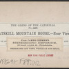 Catskill Mountain House, near view.