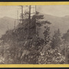 View from Sunset Rock, near the Laurel House, looking towards the Peak.