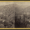 View from the top of Kauterskill Fall, looking down the Glen.