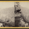 View from the top of Kauterskill Fall, looking down the Glen.