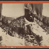 Ice scenes under Kauterskill Falls.