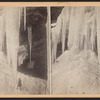 Ice and snow scene in the Catskills.