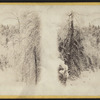 Ice and snow scene in the Catskills.