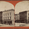 Dominick Street, South side. [View of a commercial building.]