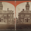 Willard Asylum, Ovid, N.Y. Main building and general entrance for visitors.
