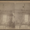 View of people reading in a room.