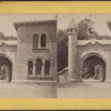 Hudson River. [View of the entrance to a house.]