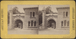 Hudson River. [View of the entrance to a house.]