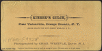 Kimber's Gulch, near Unionville, Orange County, N.Y. (from below the New Jersey Midland R.R.)
