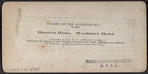 Hunters Home. Washburn Hotel.