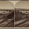Residence of Dr. Jackson and Conesus Lake, from Road.