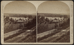 Residence of Dr. Jackson and Conesus Lake, from Road.