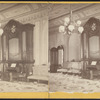 Masonic Hall, Kingston, N.Y. View of the north side & organ.