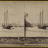 Vessels loading coal at the Docks of the Delaware and Hudson Canal, Rondout Creek