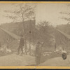 View looking south on the Trestle Bridge, at East Tarry Town, N.Y. on the New York, Boston & Montreal  Railway.