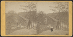 View looking south on the Trestle Bridge, at East Tarry Town, N.Y. on the New York, Boston & Montreal  Railway.