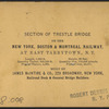 Section of Trestle Bridge on the New York, Boston & Montreal  Railway, at East Tarry Town, N.Y.