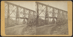 Section of Trestle Bridge on the New York, Boston & Montreal  Railway, over the public road, at East Tarry Town, N.Y.