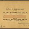 Section of Trestle Bridge on the New York, Boston & Montreal  Railway, at East Tarry Town, N.Y.