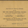 Section of Trestle Bridge on the New York, Boston & Montreal  Railway, at East Tarry Town, N.Y.
