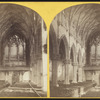 Interior view of a church.