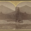 Haystack Mountain, from Upper Ausable [Au Sable] Pond.