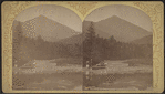 Haystack Mountain, from Upper Ausable [Au Sable] Pond.