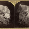 Devil'd Oven, Au Sable Chasm, looking out.