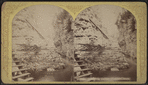 Stairs of Long Gallery, Ausable [Au Sable] Chasm.