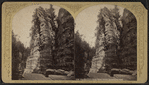 The Sentinel from Table Rock, Ausable [Au Sable] Chasm.