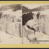 Falls in winter, Au Sable Chasm.