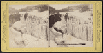 Falls in winter, Au Sable Chasm.
