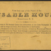 View from one of the piazas of the Ausable House, Keeseville, N.Y.