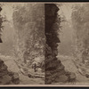 Ausable Chasm. The Pulpit and Island Rock.