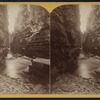 Au Sable Chasm. From Table Rock, looking up.