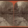 Looking down the Chasm from "Hyde's Cave," Ausable Chasm, N.Y.