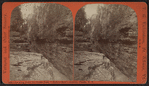 Looking down the Chasm from "Hyde's Cave," Ausable Chasm, N.Y.