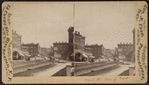 Court Street, east of Front.