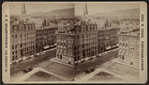 View of city from Court House.